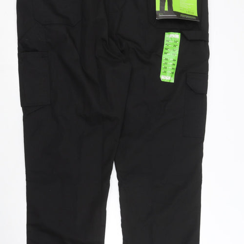 Apache Mens Black   Capri Trousers Size 46 in L31 in