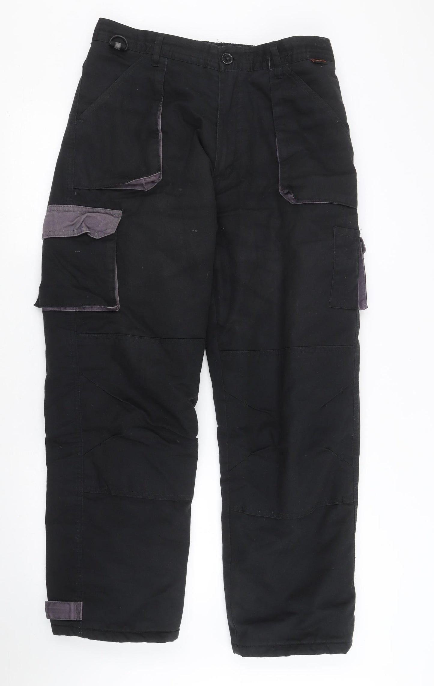 Portw Mens Black   Snow Pants Trousers Size 32 in L30 in