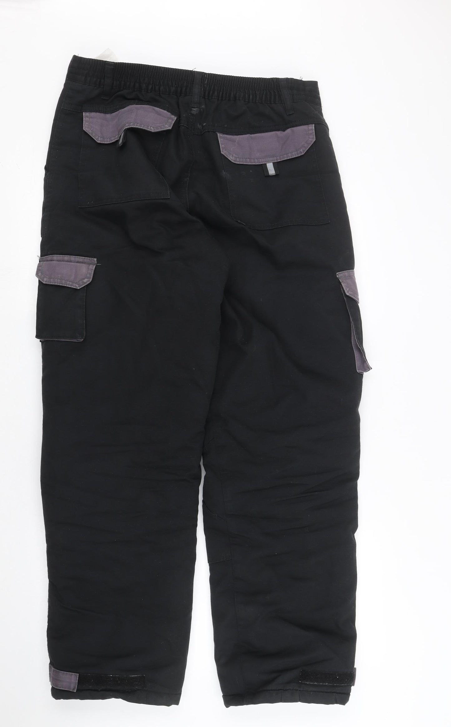 Portw Mens Black   Snow Pants Trousers Size 32 in L30 in