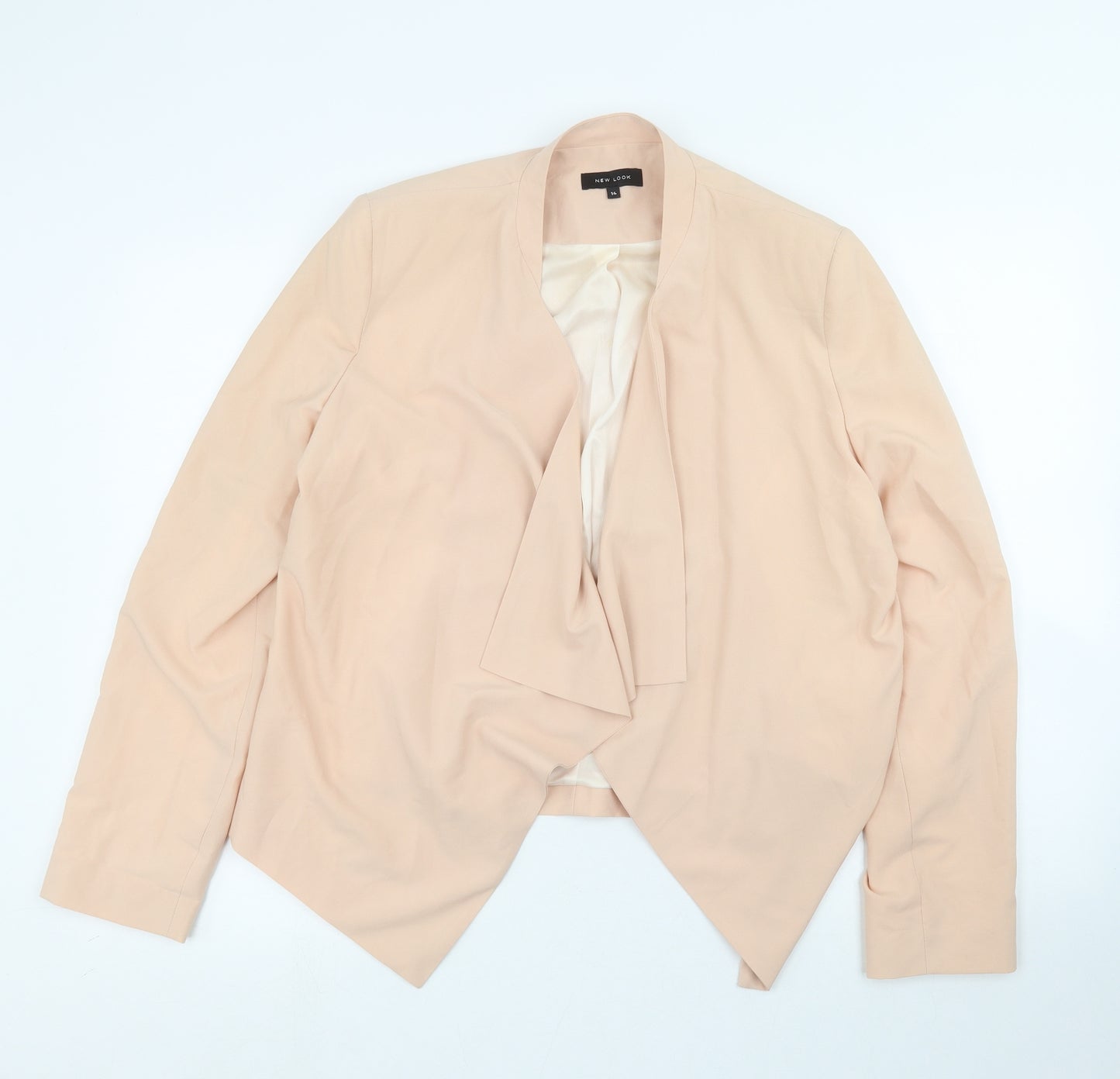 New Look Womens Pink   Jacket Blazer Size 14