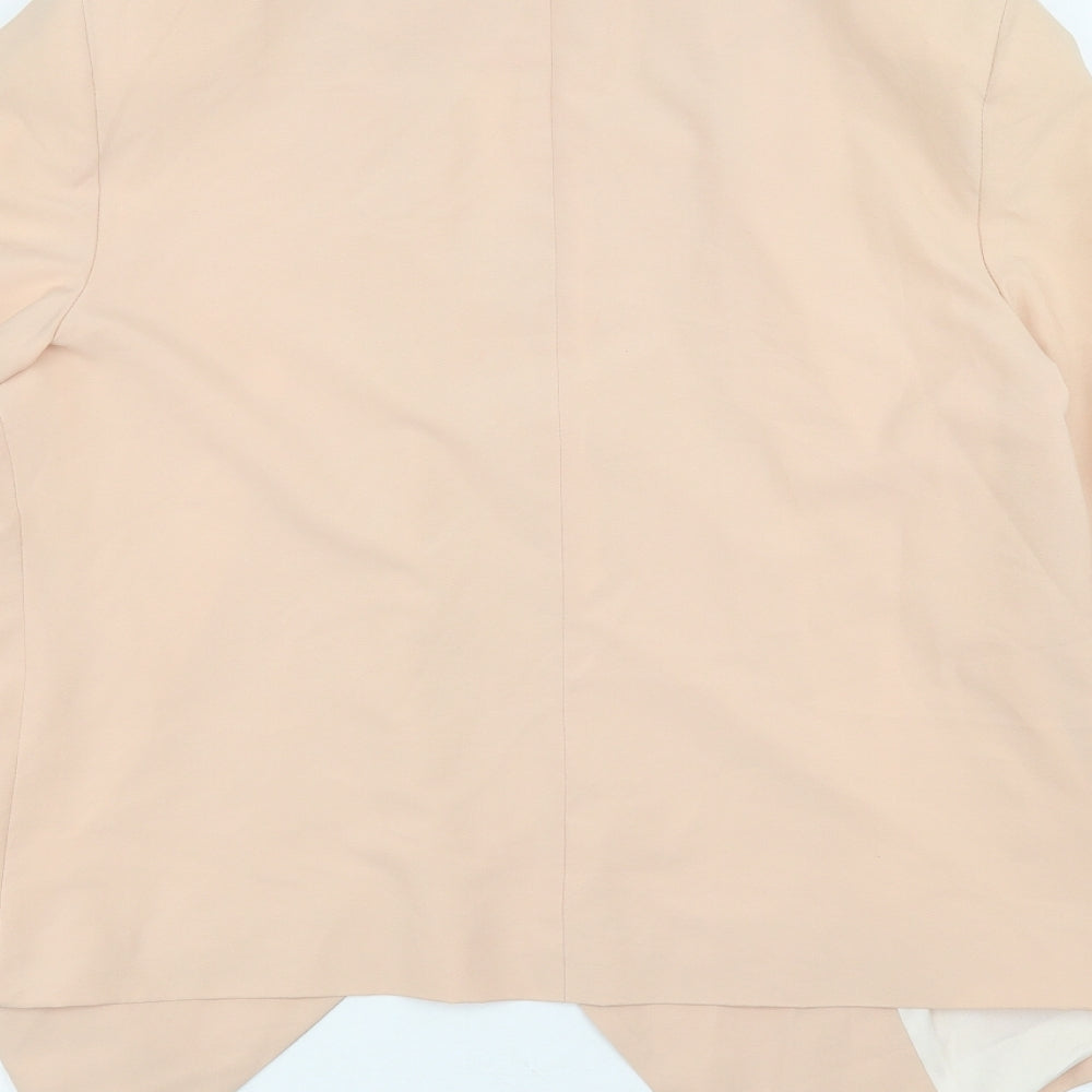 New Look Womens Pink   Jacket Blazer Size 14