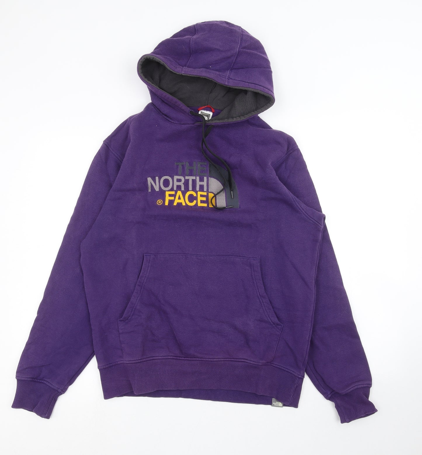North Face Mens Purple   Pullover Hoodie Size M