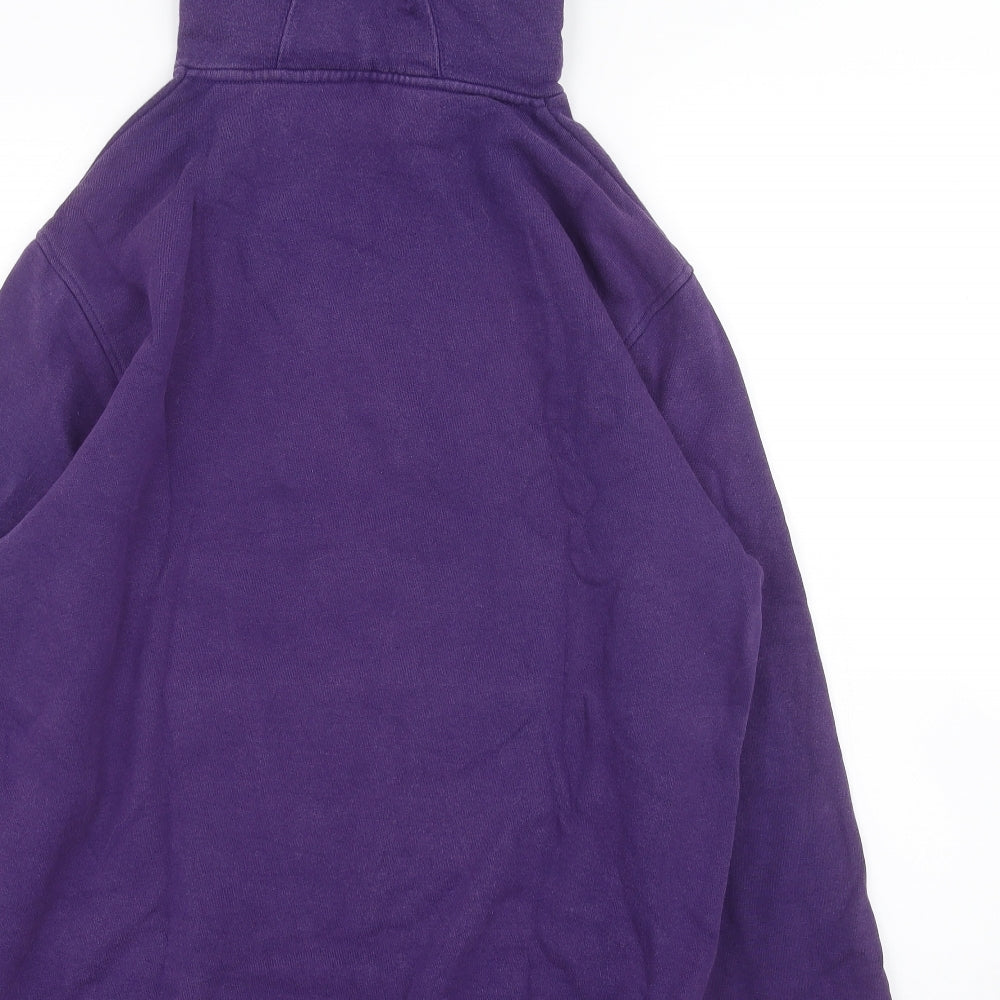 North Face Mens Purple   Pullover Hoodie Size M