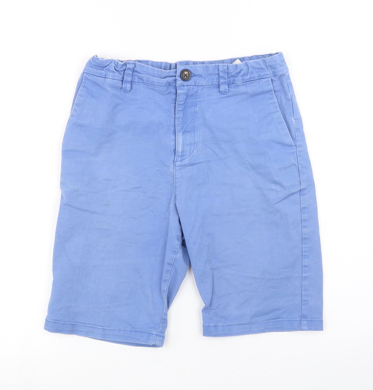 M&S Boys Blue   Bermuda Shorts Size 10-11 Years