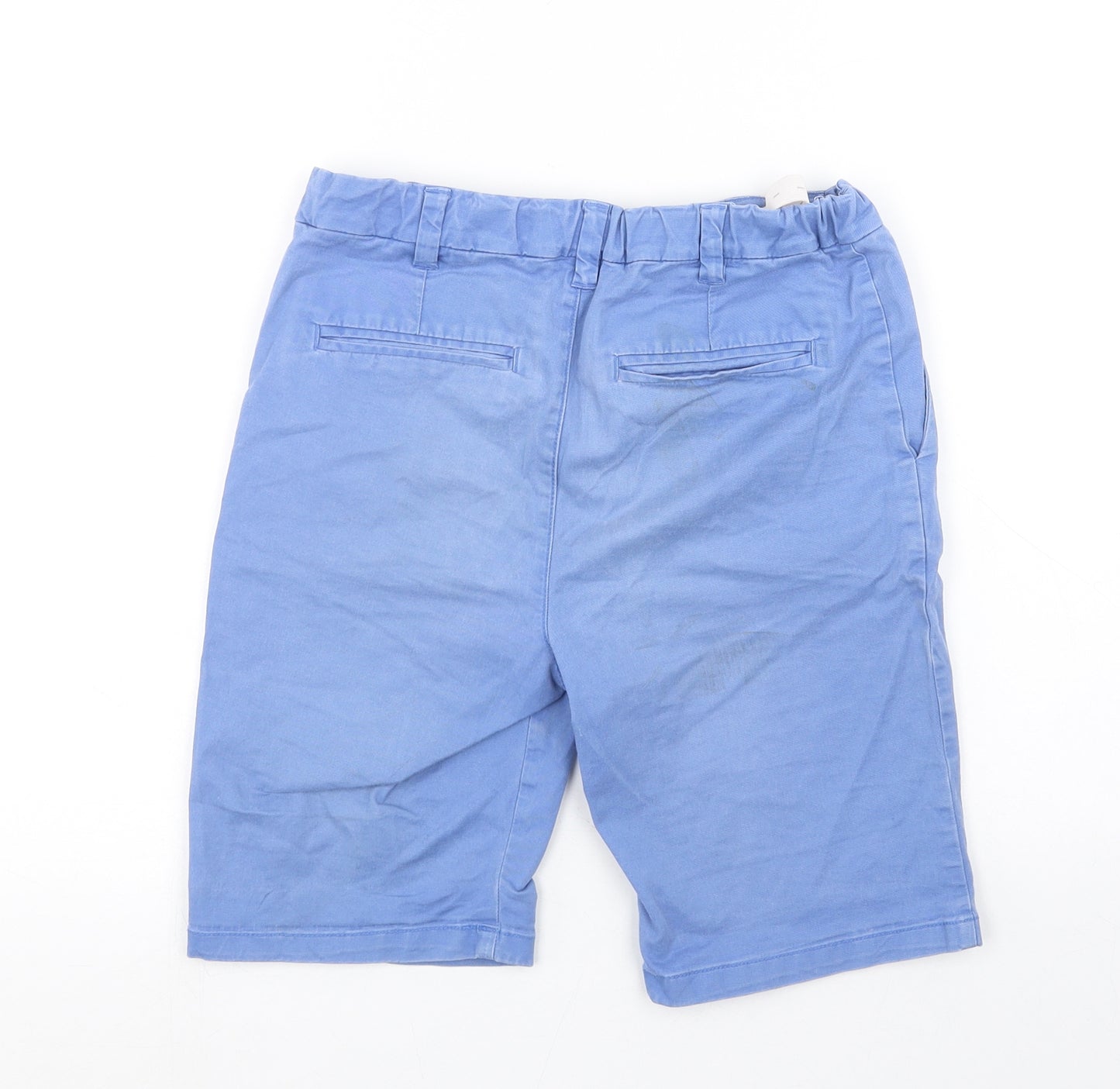 M&S Boys Blue   Bermuda Shorts Size 10-11 Years