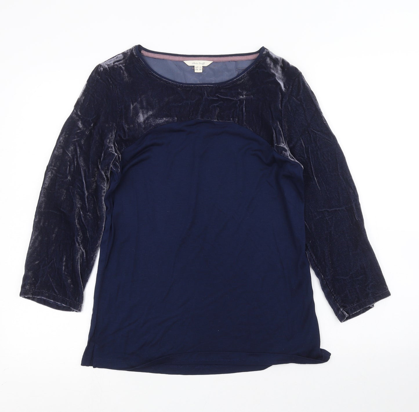 White Stuff Womens Blue   Basic Blouse Size 10
