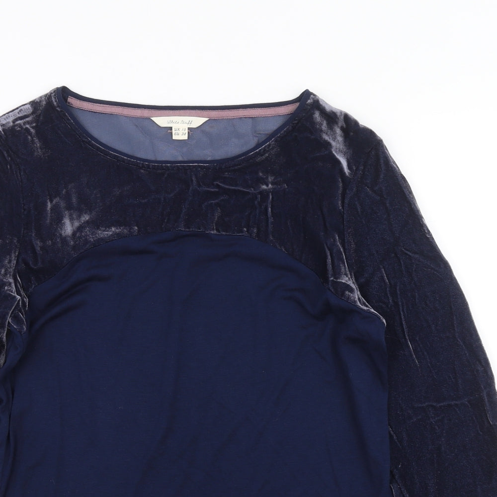 White Stuff Womens Blue   Basic Blouse Size 10