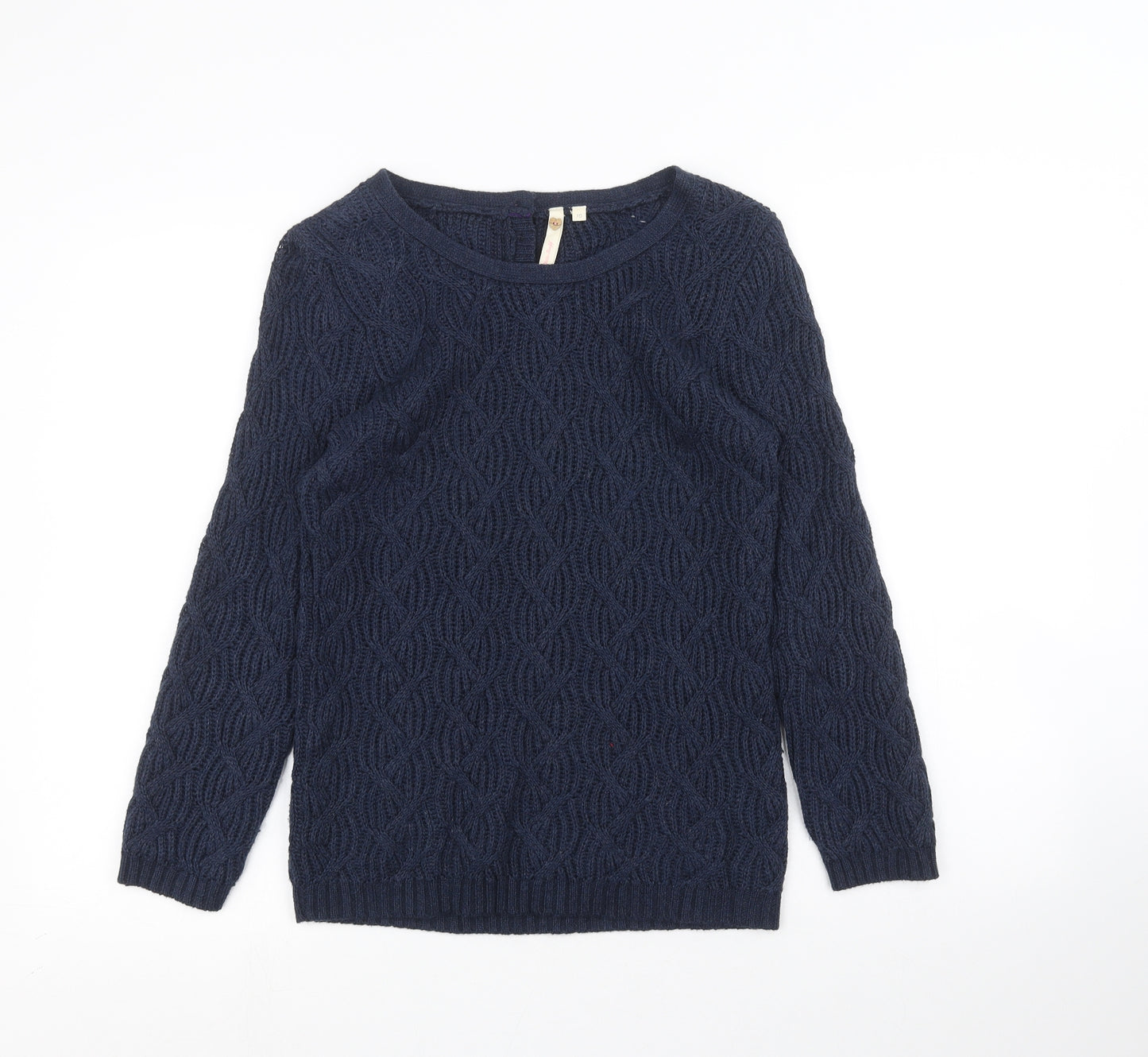 White Stuff Womens Blue   Pullover Jumper Size 10