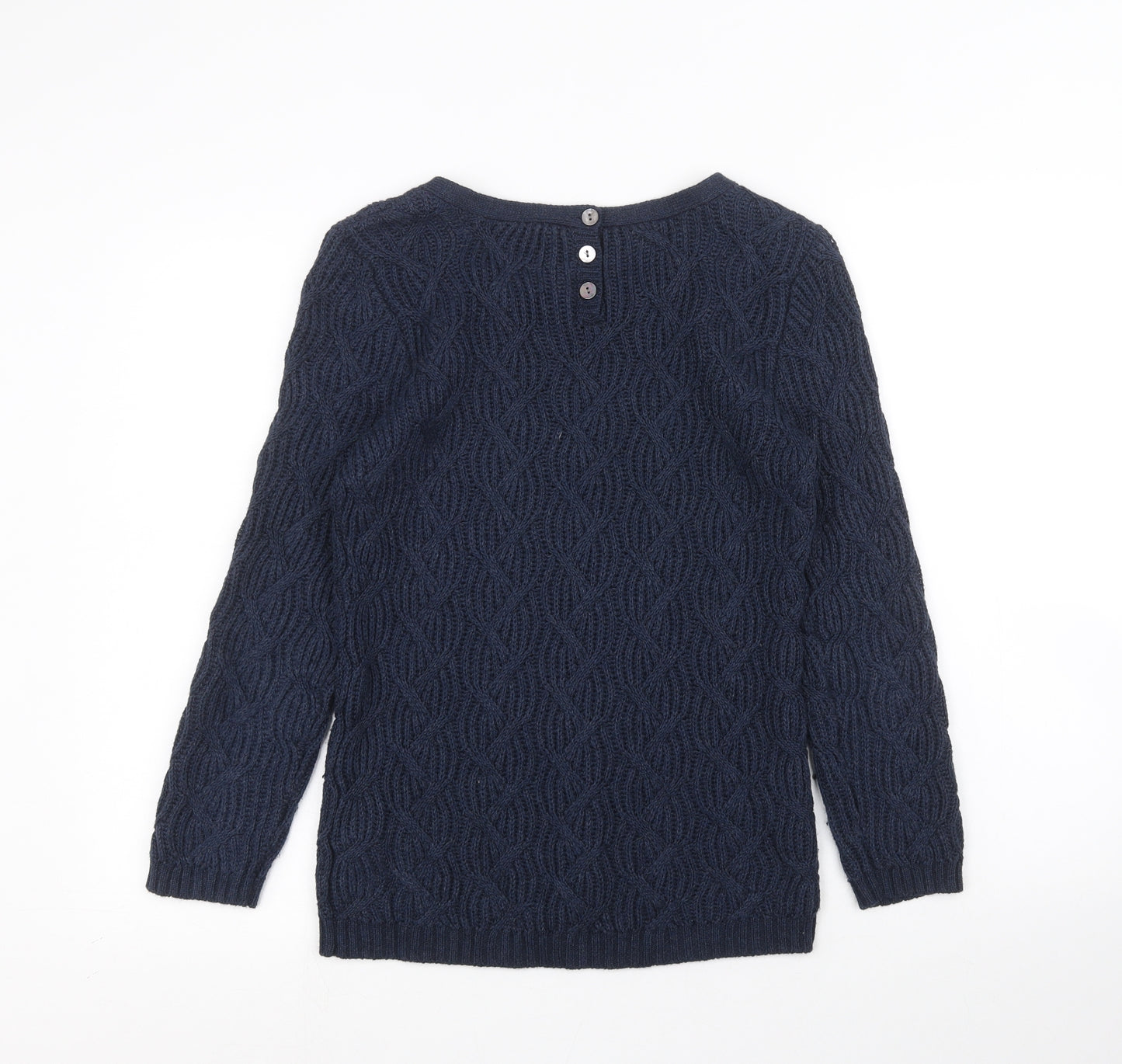 White Stuff Womens Blue   Pullover Jumper Size 10