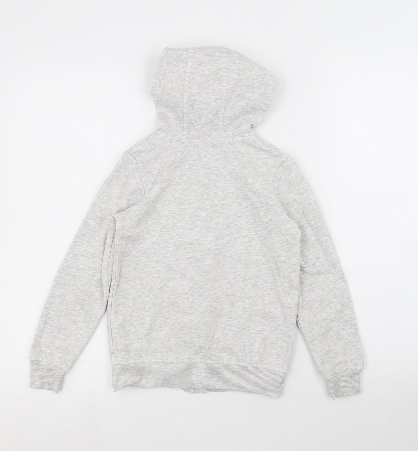 George Girls Grey   Full Zip Hoodie Size 7 Years
