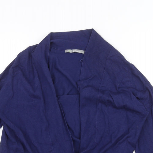 M&S Womens Blue   Cardigan Jumper Size M