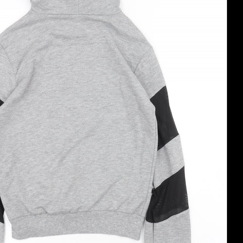 Select Womens Grey   Pullover Hoodie Size S