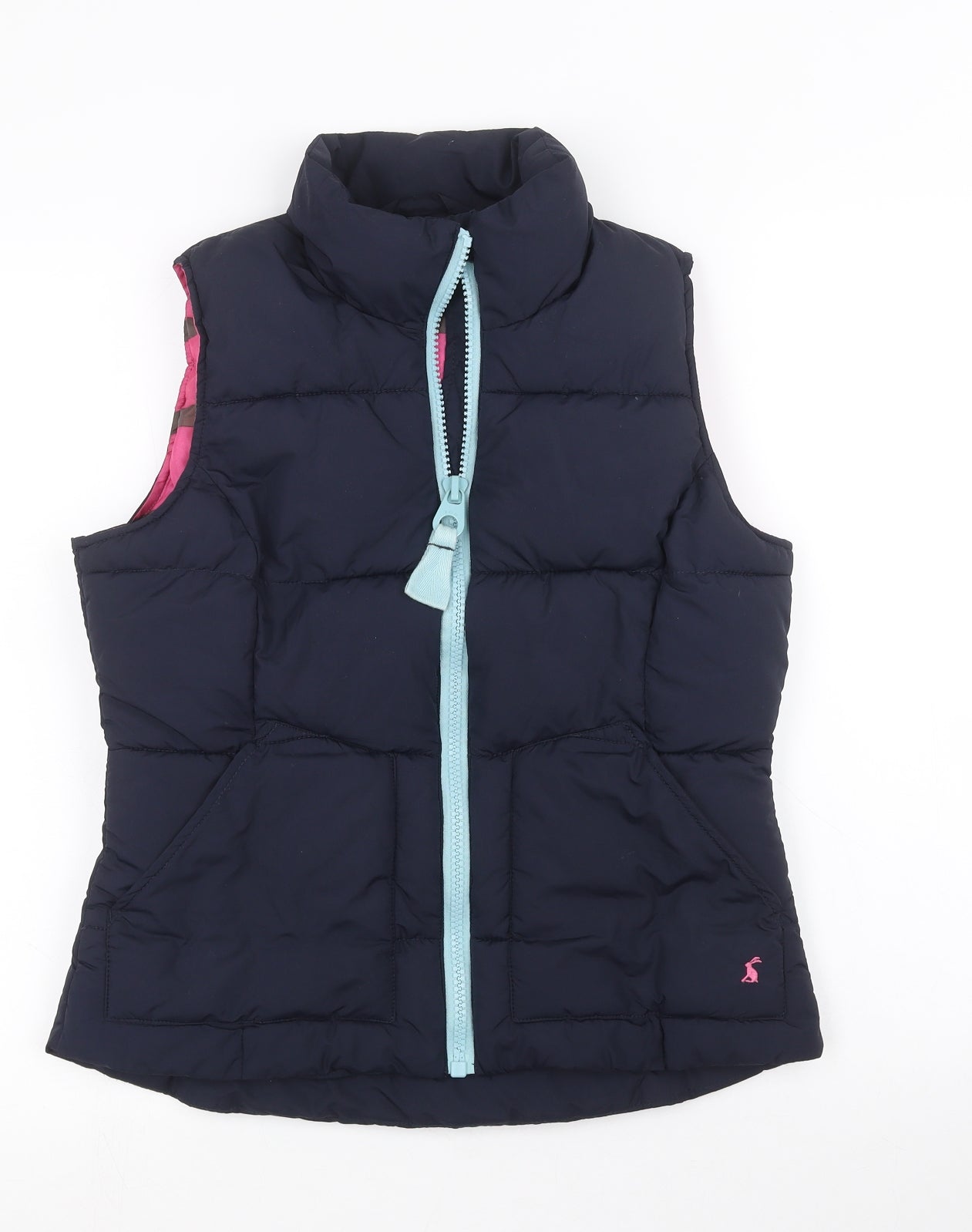 Joules Womens Blue   Gilet Coat Size 10