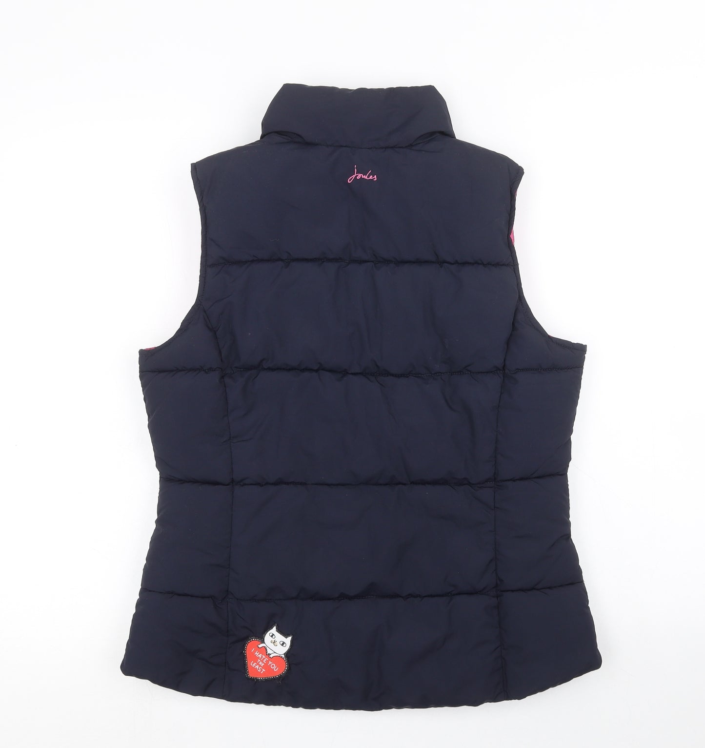 Joules Womens Blue   Gilet Coat Size 10