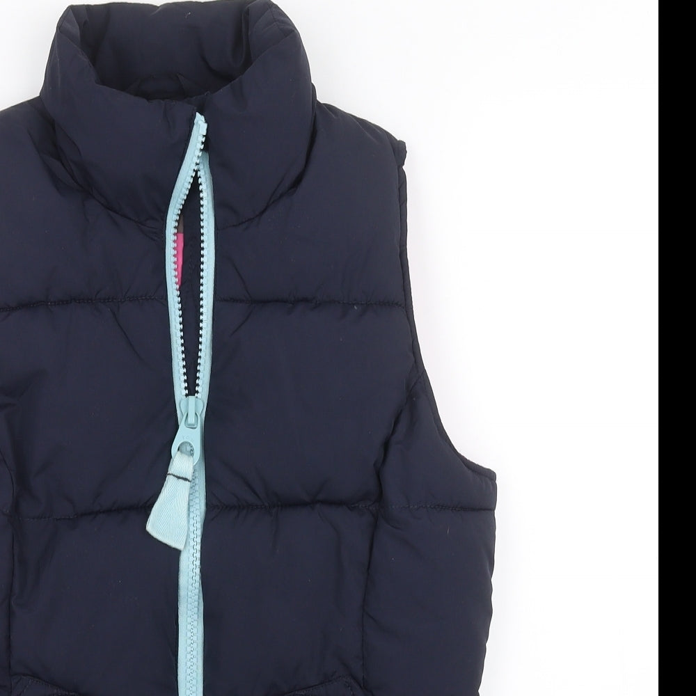 Joules Womens Blue   Gilet Coat Size 10