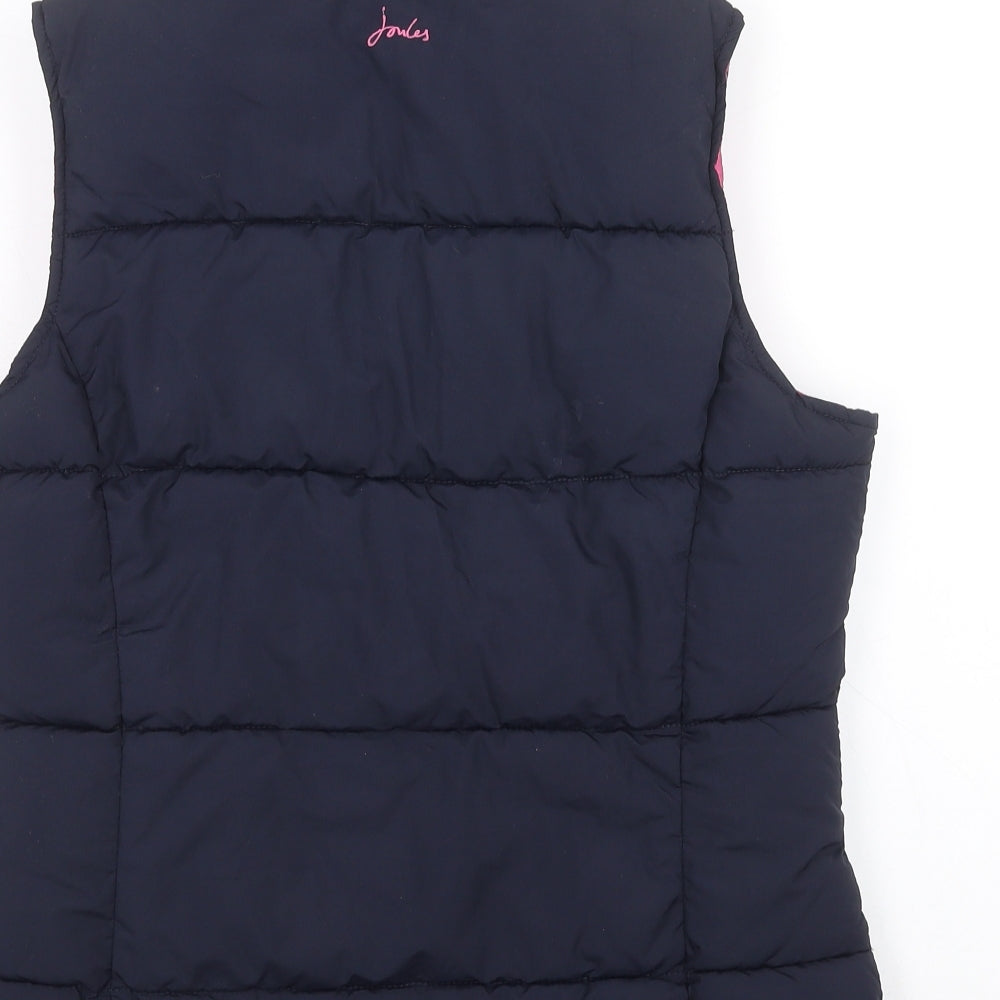 Joules Womens Blue   Gilet Coat Size 10