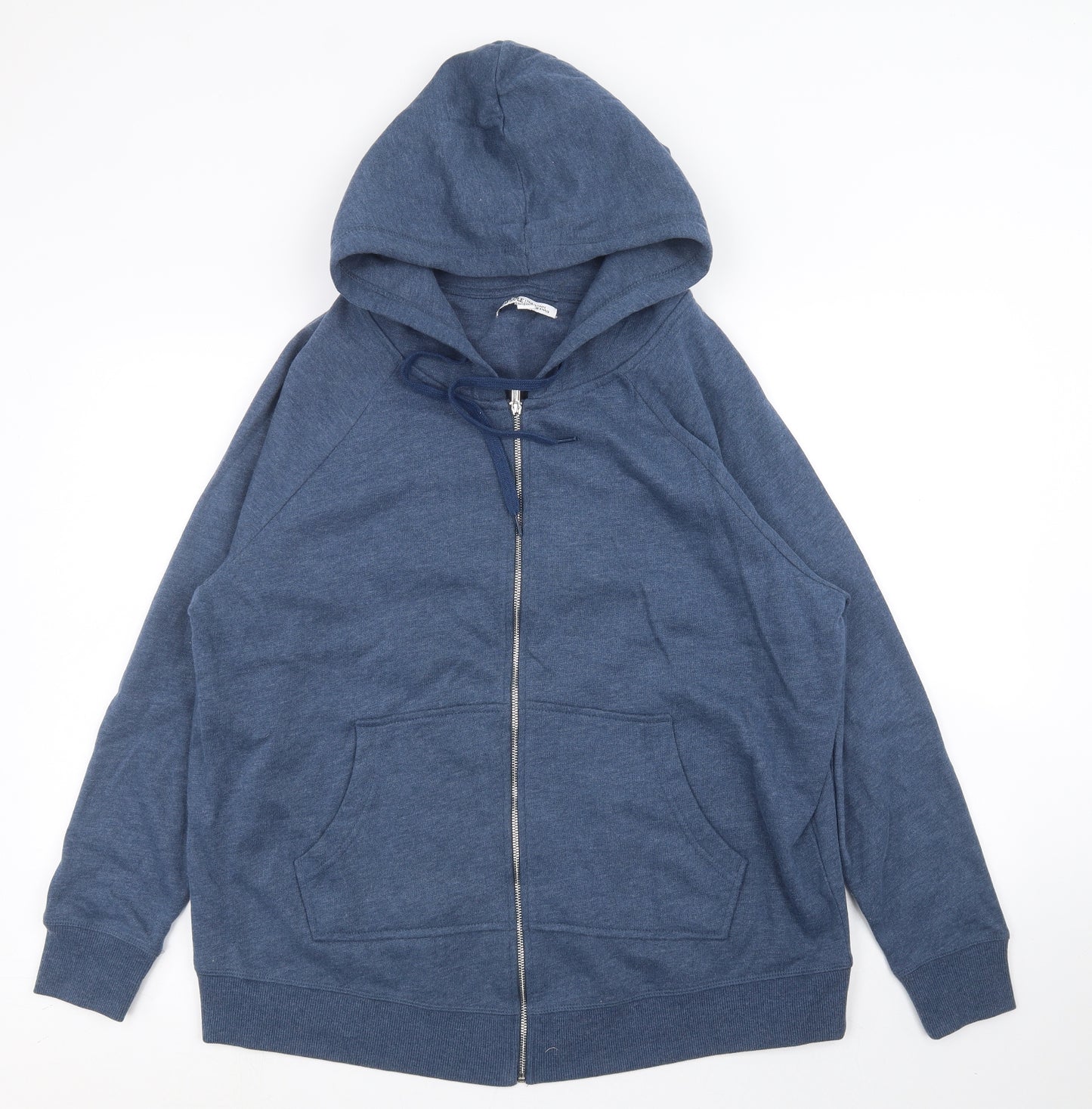 Capsule Womens Blue   Full Zip Hoodie Size 16