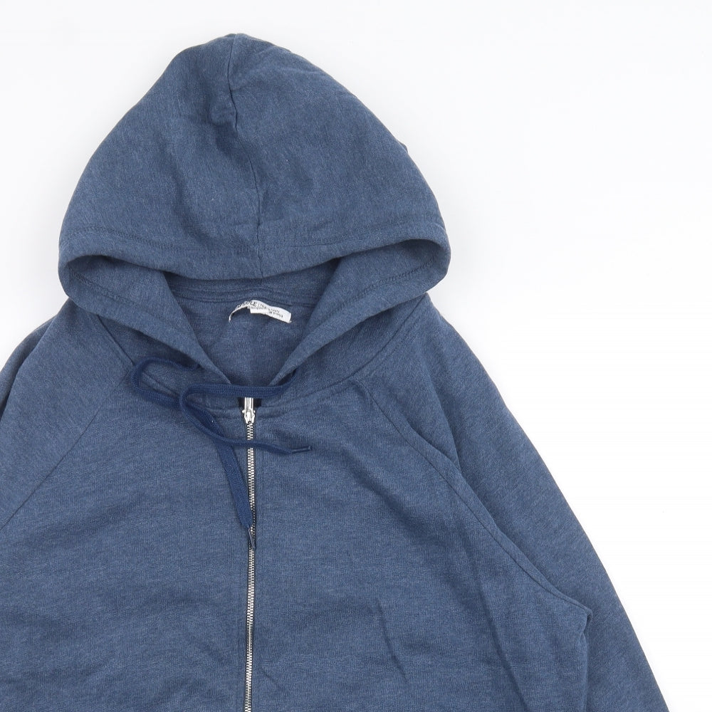 Capsule Womens Blue   Full Zip Hoodie Size 16