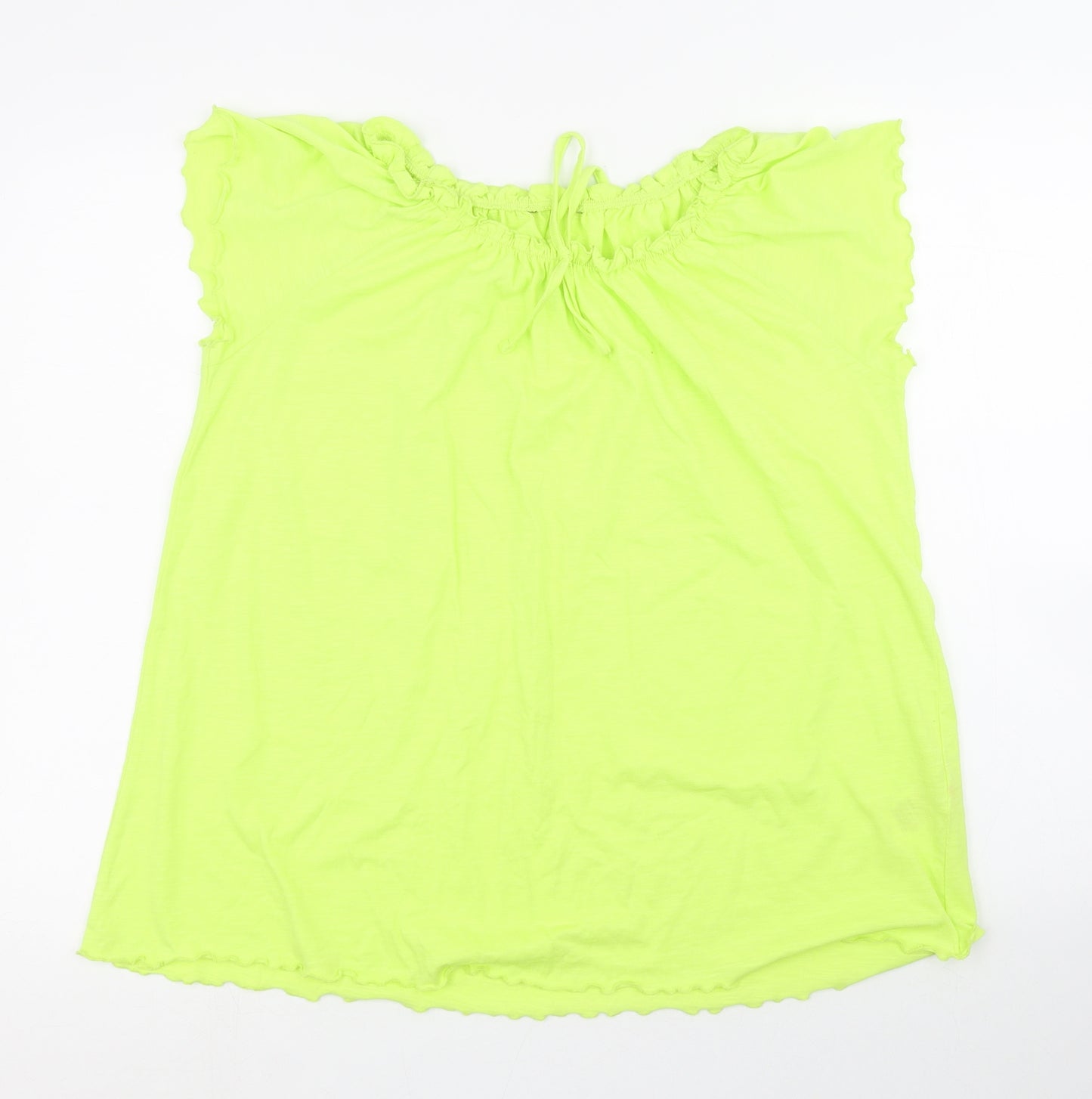 Peacocks Womens Green   Basic Blouse Size 16