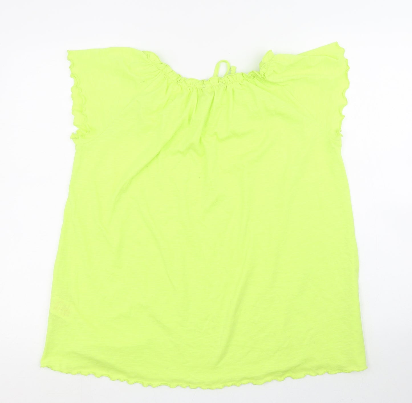 Peacocks Womens Green   Basic Blouse Size 16