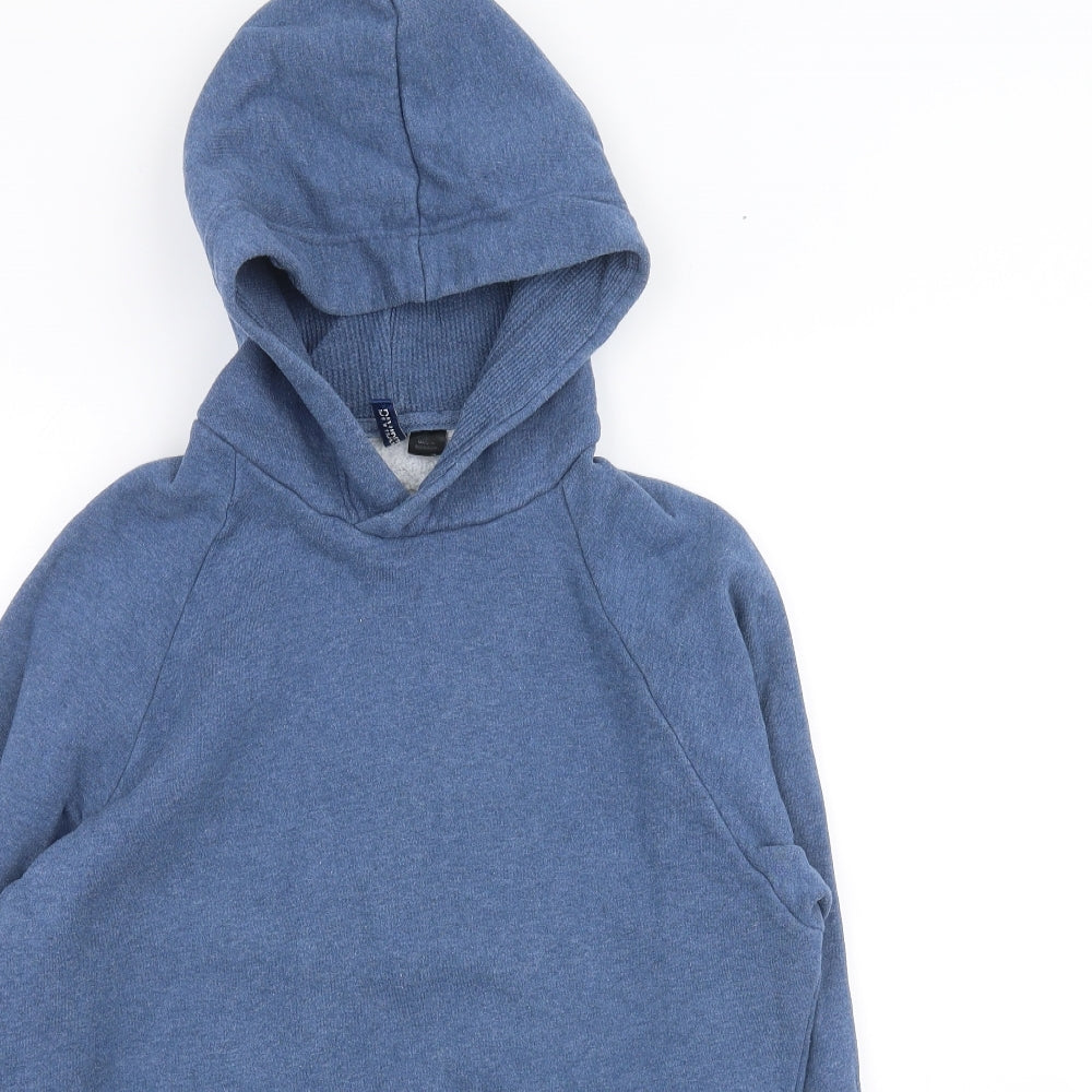 H&M Mens Blue   Pullover Hoodie Size S