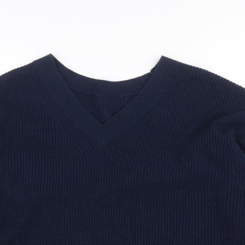 M&S Womens Blue   Pullover Jumper Size M