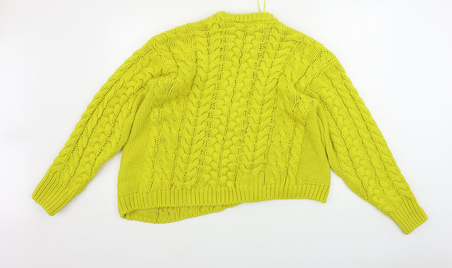 Marks and Spencer  Womens Yellow   Pullover Jumper Size L