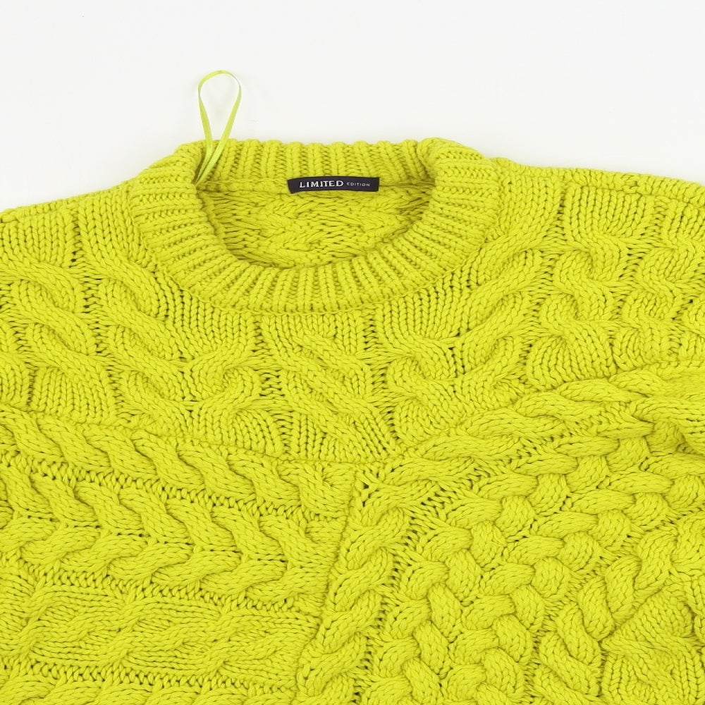 Marks and Spencer  Womens Yellow   Pullover Jumper Size L