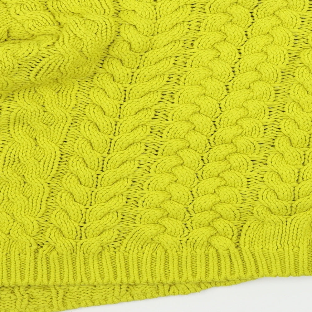 Marks and Spencer  Womens Yellow   Pullover Jumper Size L