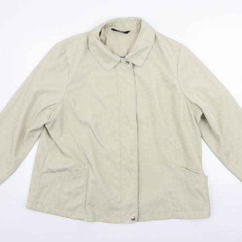 bm collection     Womens Beige   Jacket Coat Size L