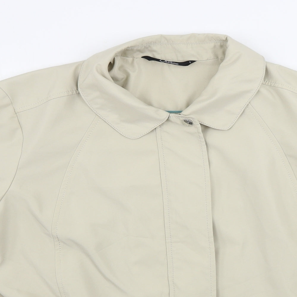 bm collection     Womens Beige   Jacket Coat Size L