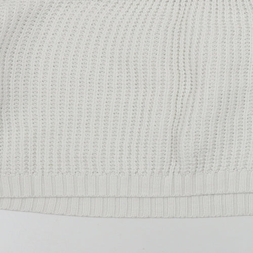 Topshop  Womens White   Pullover Jumper Size 12