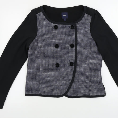 Gap  Womens Grey Check  Jacket Blazer Size M