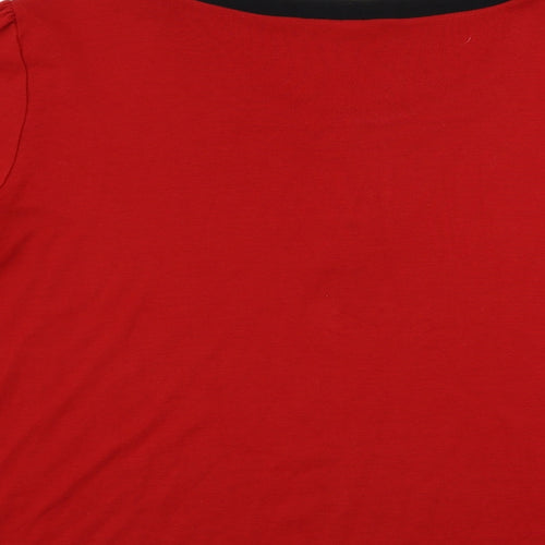 ELVI Womens Red   Pullover Jumper Size M