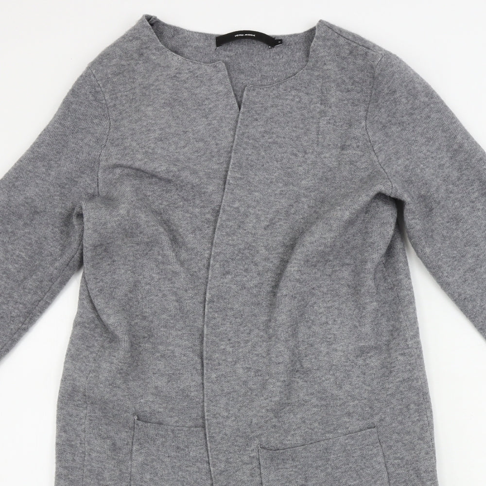VERO MODA Womens Green   Cardigan Jumper Size M