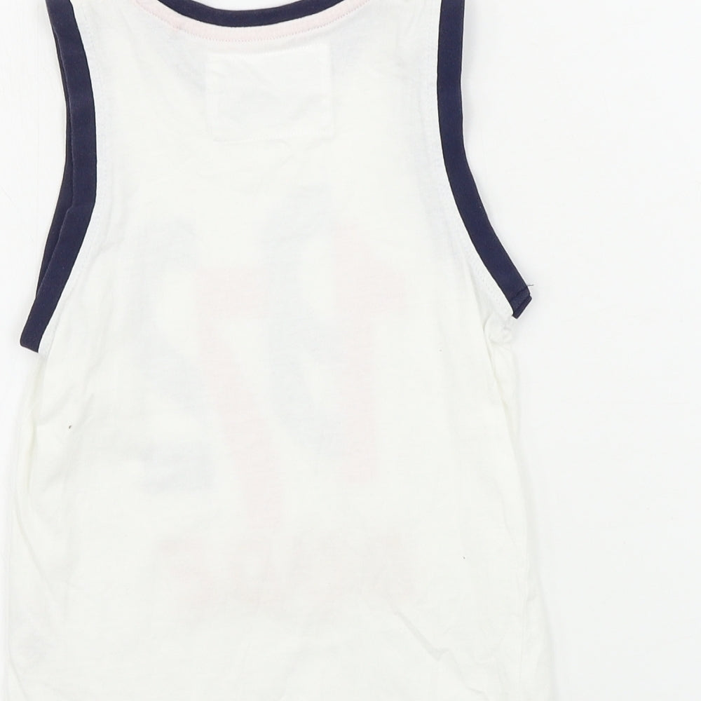 TU Boys White   Basic T-Shirt Size 4 Years