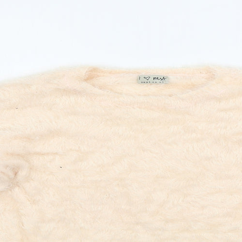 NEXT  Girls Pink   Pullover Jumper Size 11 Years