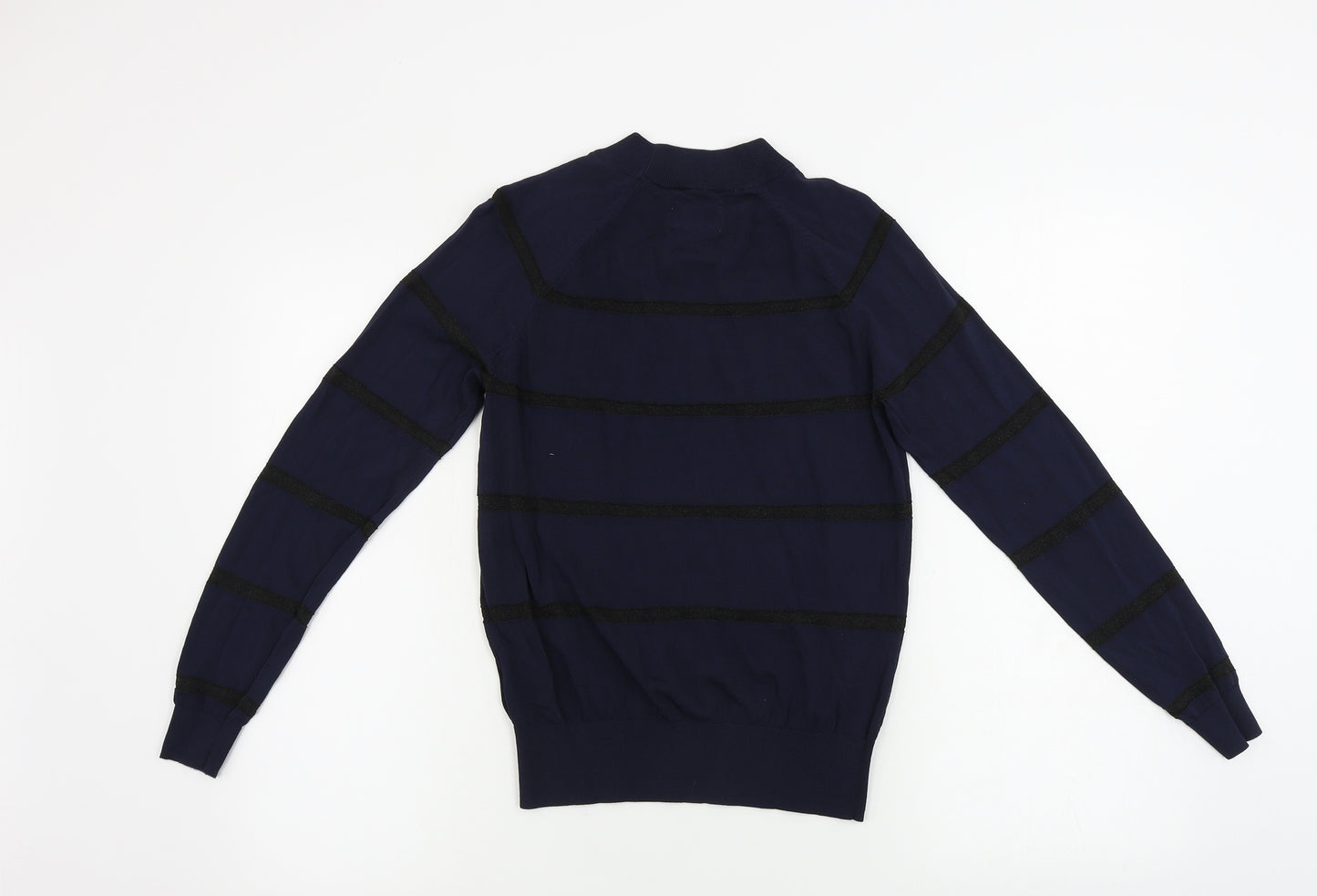 Jack Wills  Womens Blue Striped  Pullover Jumper Size 8