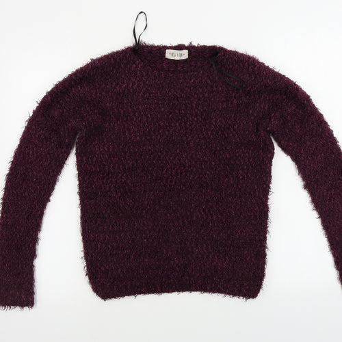 New Look  Womens Purple   Pullover Jumper Size S