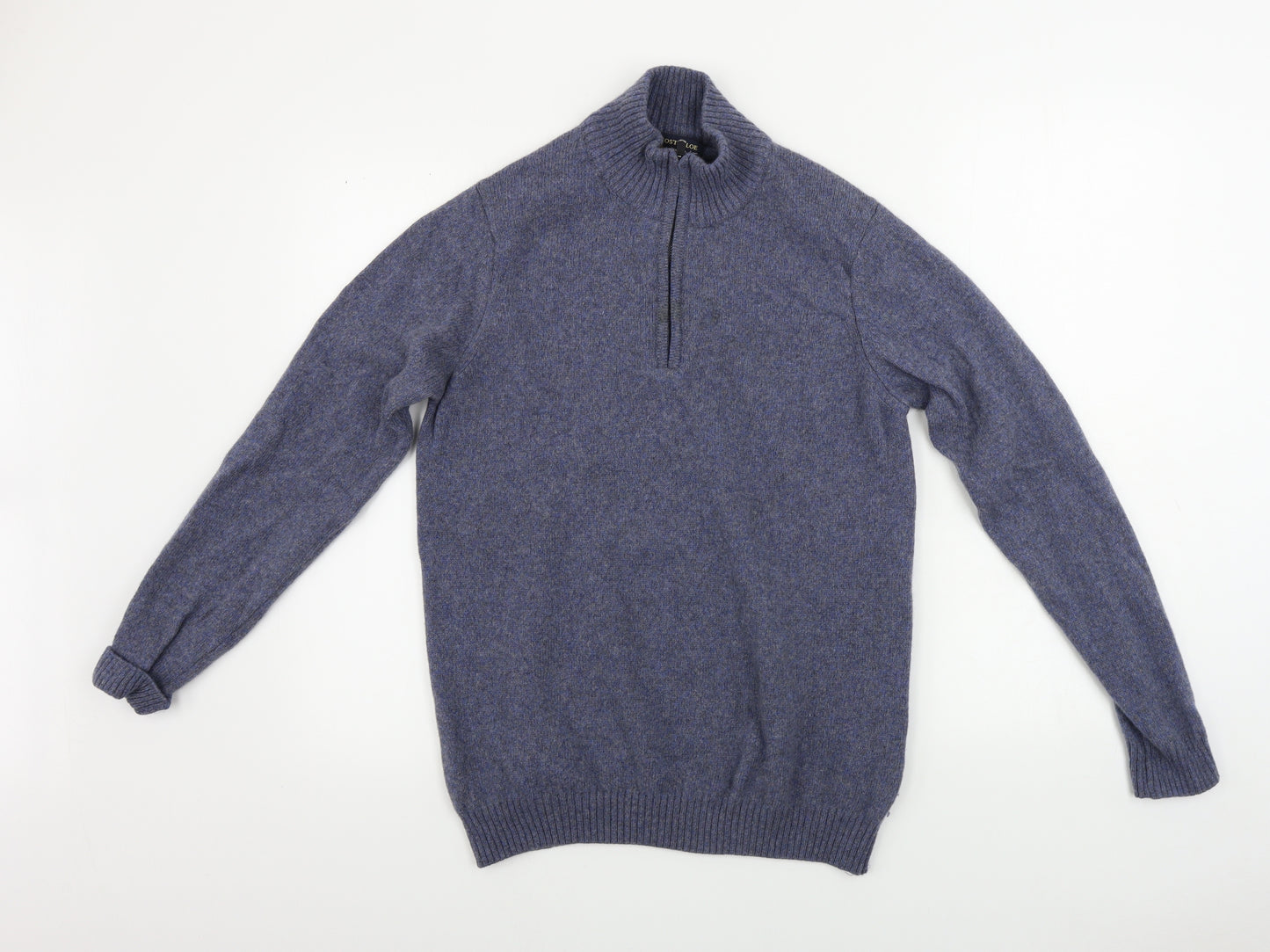 Paul Costelloe  Womens Blue   Henley Jumper Size M