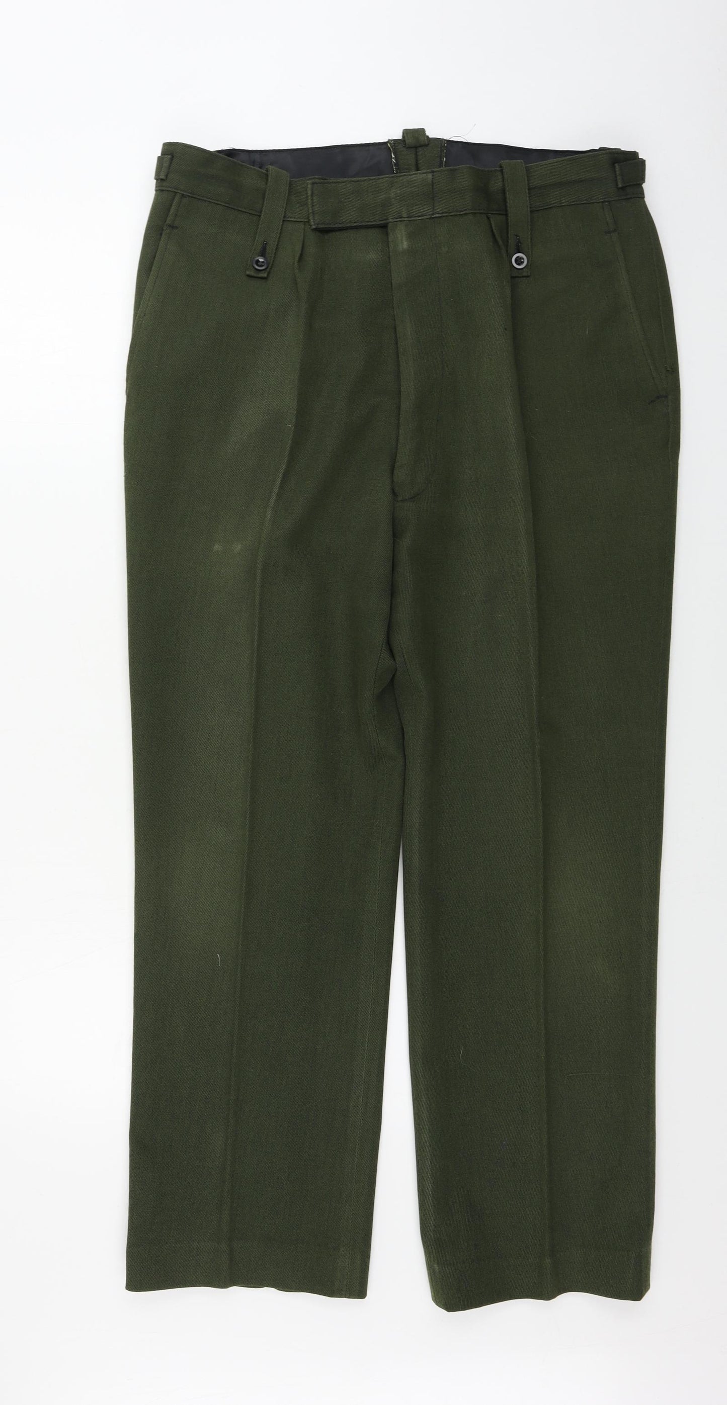 Preworn  Mens Green   Trousers  Size 34 in L28 in