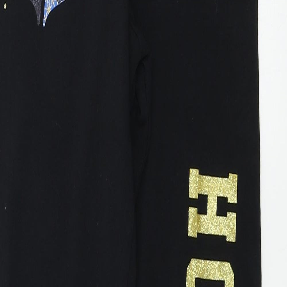 Harry Potter  Girls Black   Jegging Trousers Size 11-12 Years