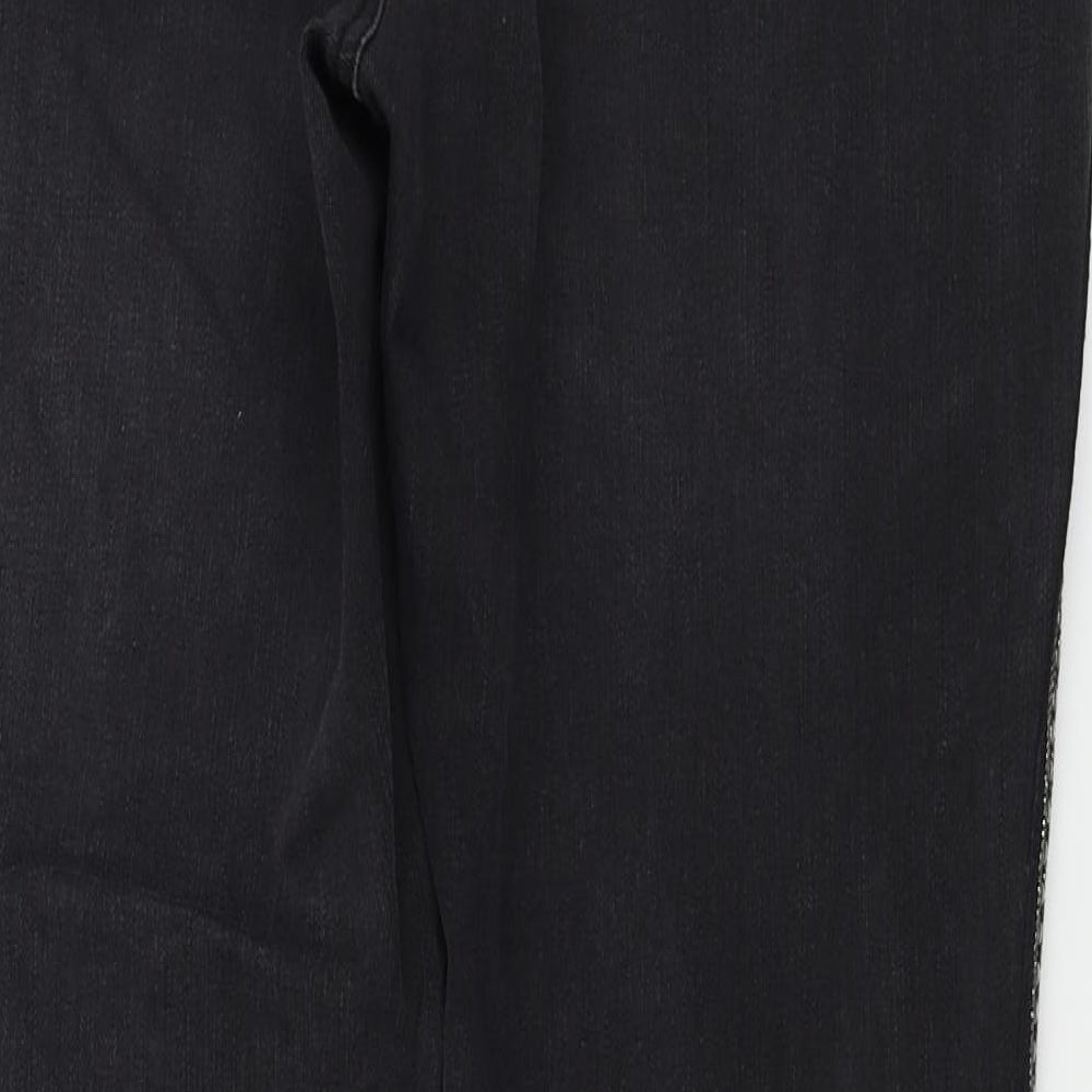 Bonmarché  Womens Black   Straight Jeans Size 14 L28 in