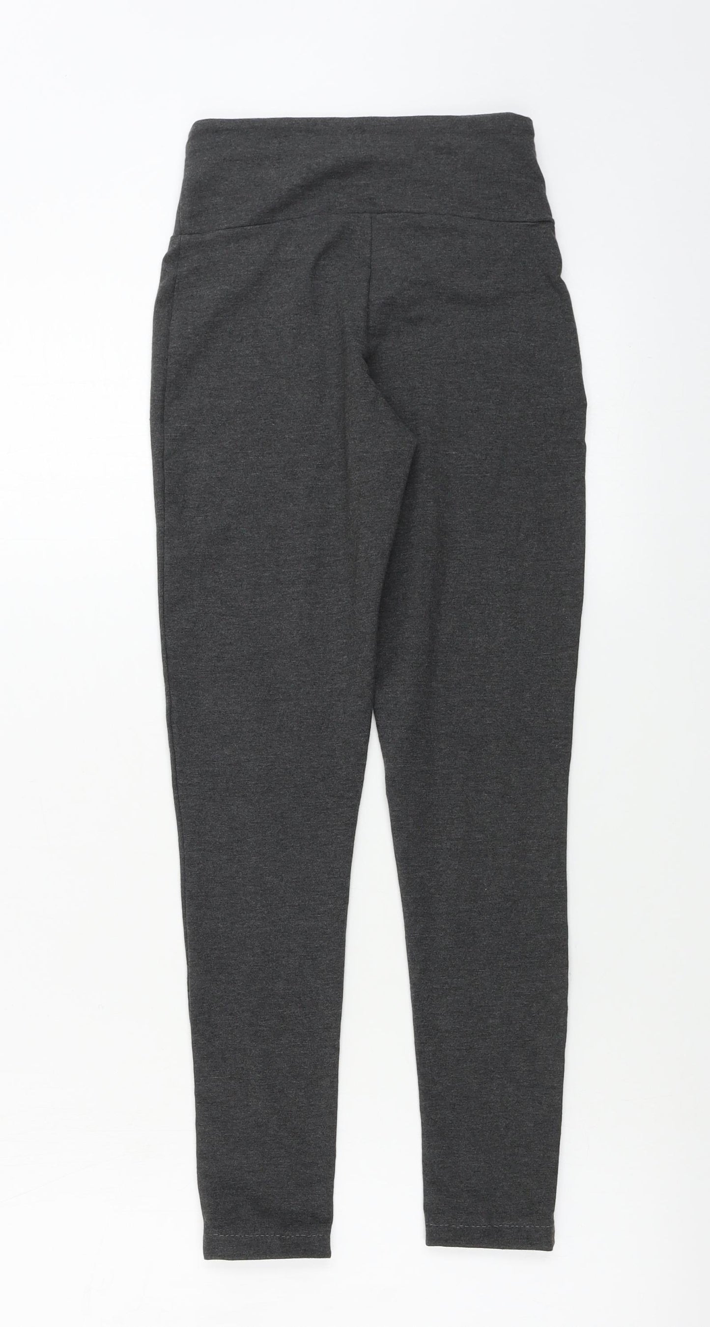 Peacocks  Girls Grey   Jegging Trousers Size 10 Years