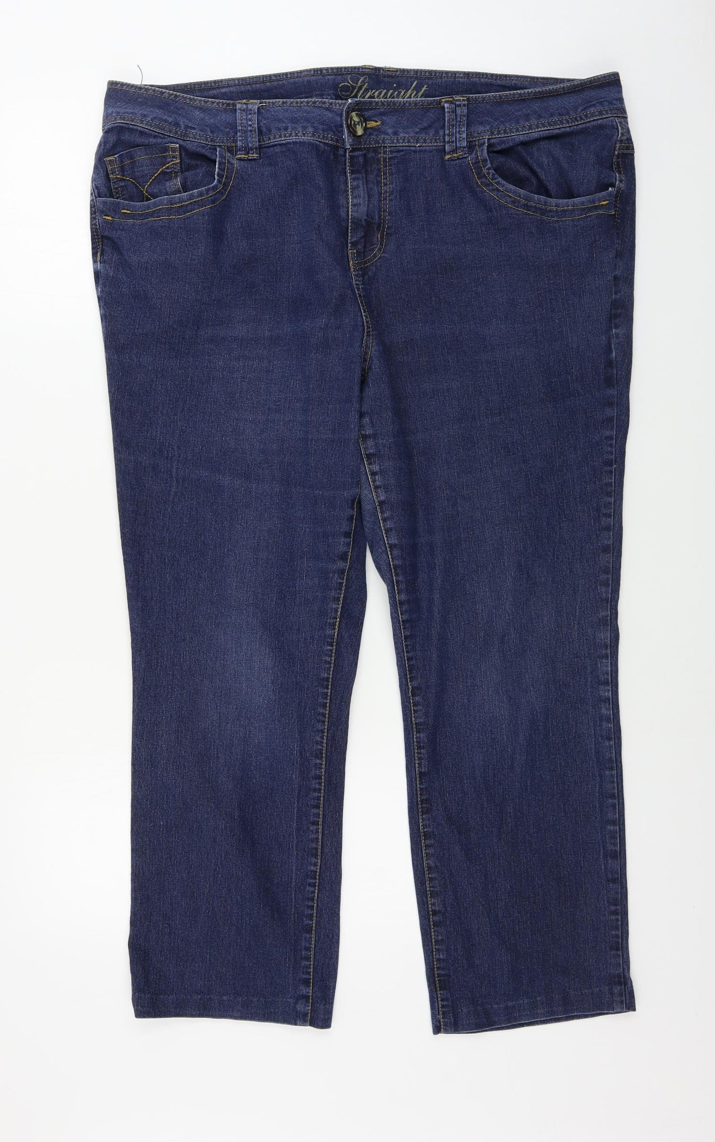Preworn  Womens Blue   Skinny Jeans Size 20 L25 in