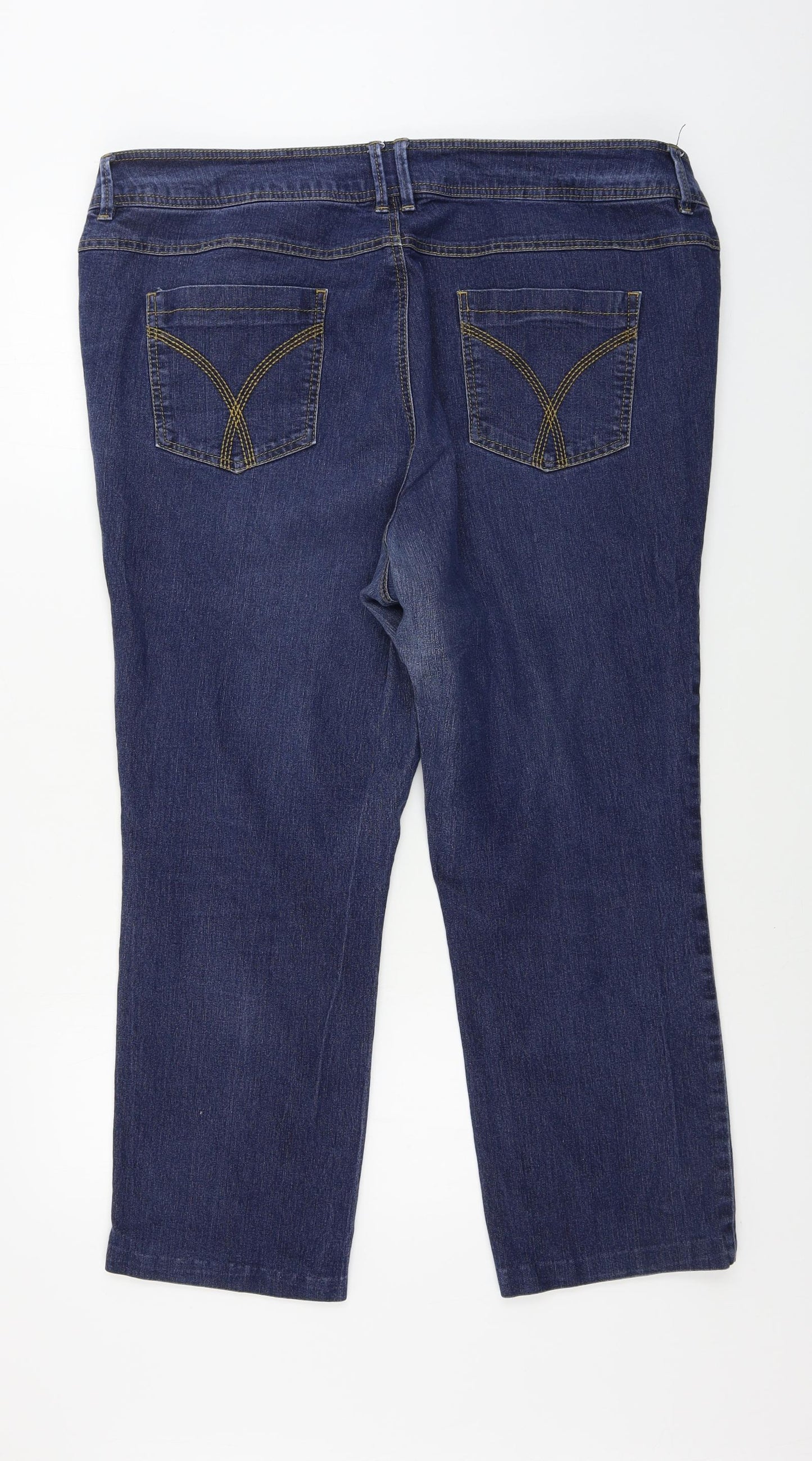 Preworn  Womens Blue   Skinny Jeans Size 20 L25 in