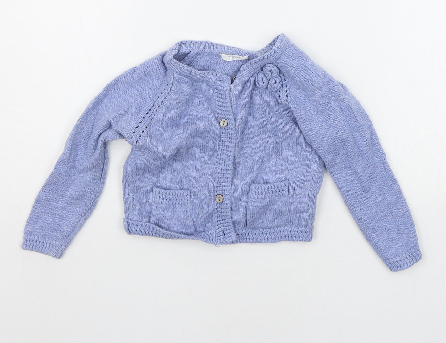NEXT Baby Blue   Cardigan Jumper Size 9-12 Months