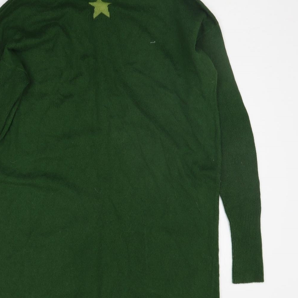 White Stuff Womens Green   Jumper Dress  Size 10