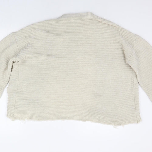 Primark Womens Beige   Cardigan Jumper Size S