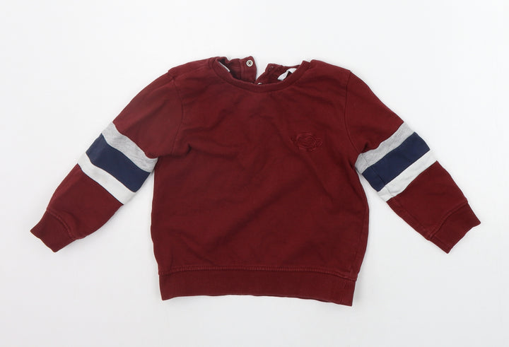 MNG  Girls Purple   Pullover Jumper Size 4-5 Years